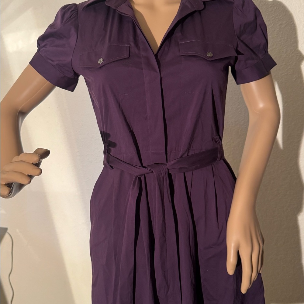 Theory Deep Purple Women's Dress - Picture 2 of 8